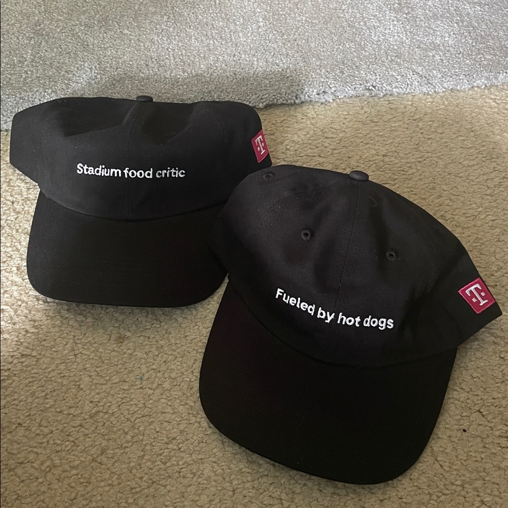 T-Mobile baseball caps (2 new)